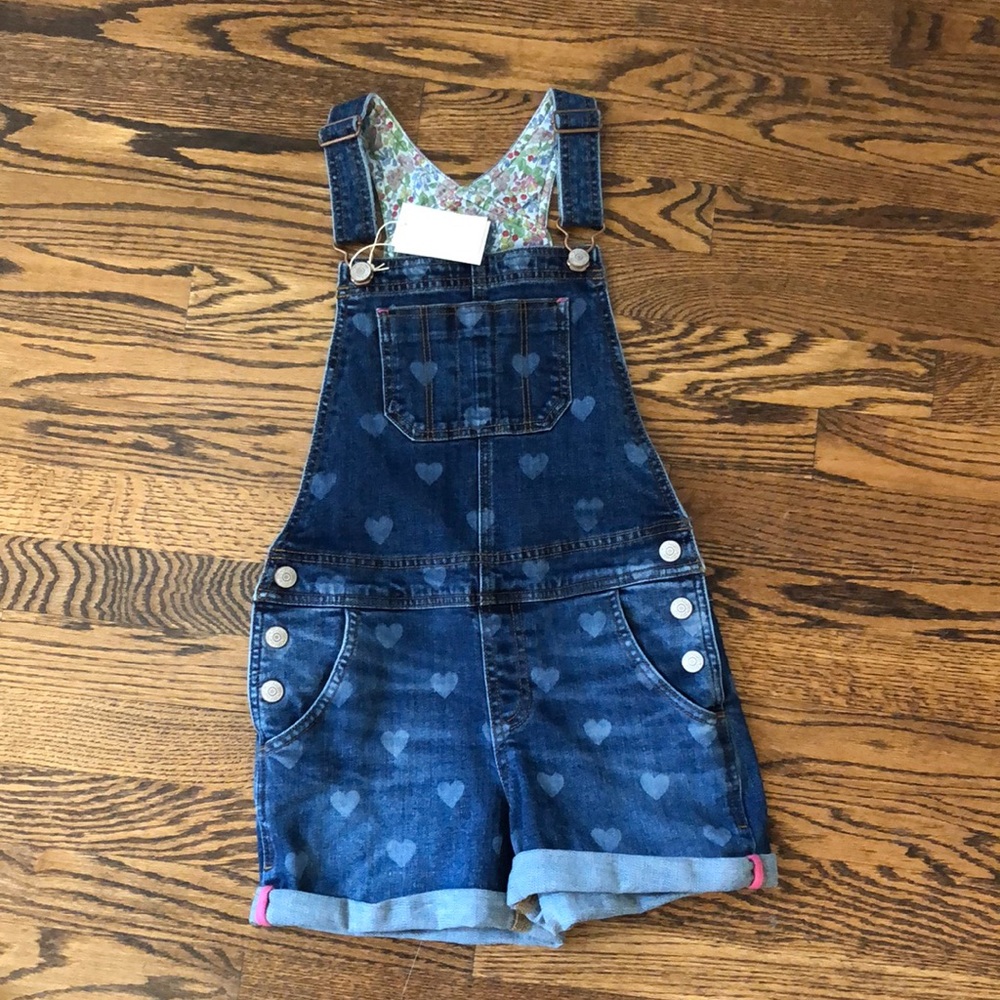 Mini Boden denim shortalls